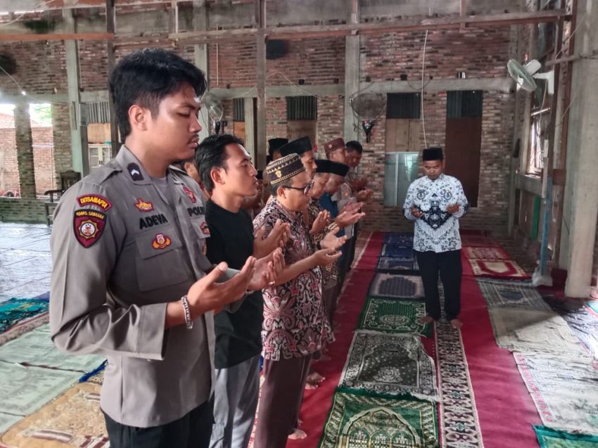 Polsek TBU Gelar Salat Gaib Doakan Almarhum Affan