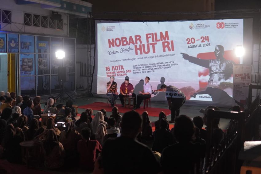 Nobar dan Diskusi Film HUT Ke-80 RI Digelar di Medan