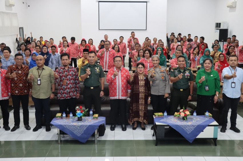 Kapolres Pematangsiantar Hadiri Aksi Rembuk Stunting