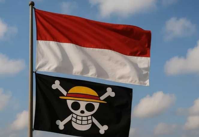 Kibaran Bendera Bajak Laut One Piece: Kreativitas, Kritik, atau Melecehkan Negara?
