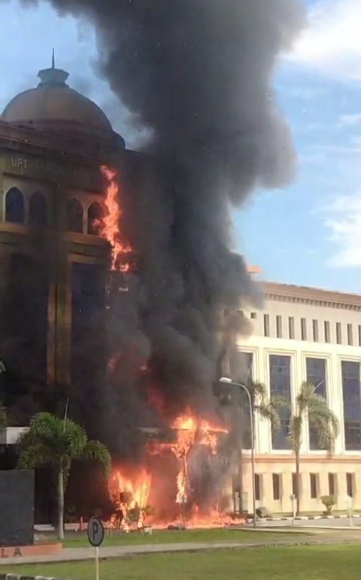 Hampir 2 Minggu, Penyebab Pasti Gedung Asrama Haji Medan Terbakar Belum Diketahui