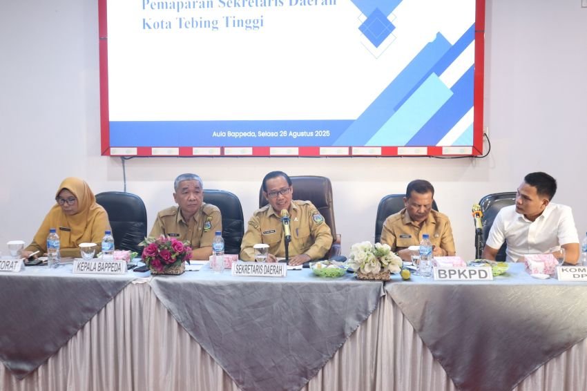 Pj Sekda Ajak OPD dan DPRD Bersinergi Bangun Kota Tebingtinggi