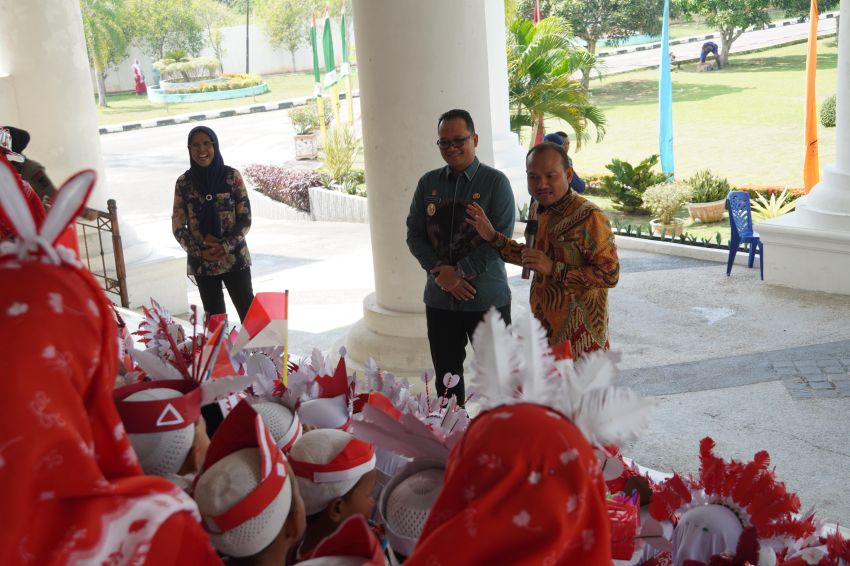 Wali Kota Tanjungbalai Terima Kunjungan Siswa RA Darul Athfal