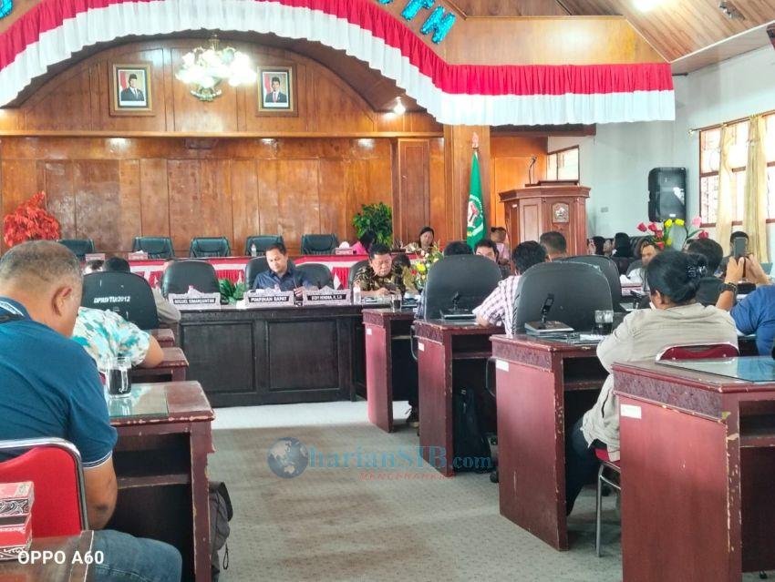 RDP di DPRD Taput Memutuskan Aktivitas Penebangan dan Pengangkutan Kayu Pinus di Pea Tolong Tarutung Dihentikan