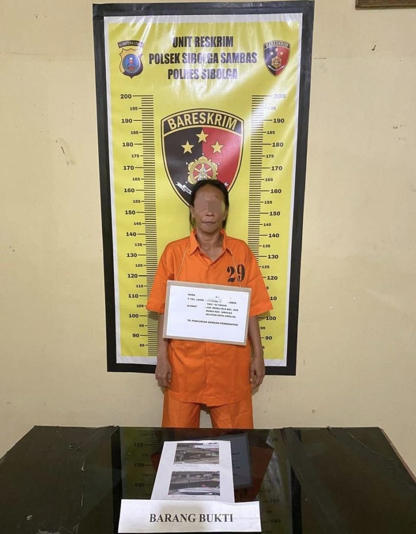 IRT Terduga Pencuri Pagar Besi Milik Warga Ditangkap Polisi