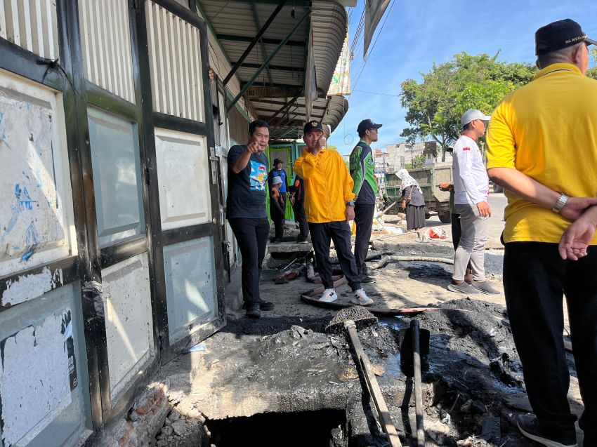 Tinjau Normalisasi, Mahyaruddin Ingin Pastikan Penanganan Banjir di Tanjungbalai Optimal