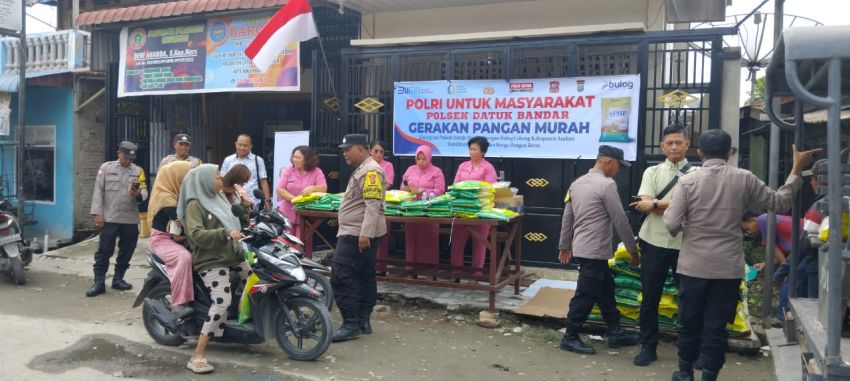 Polsek Datuk Bandar Gelar GPM di 2 Lokasi di Tanjungbalai