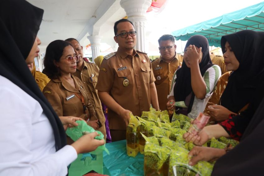Jaga Stabilitas Harga Pangan, Wakil Wali Kota Tinjau Pasar Murah di Tanjungbalai