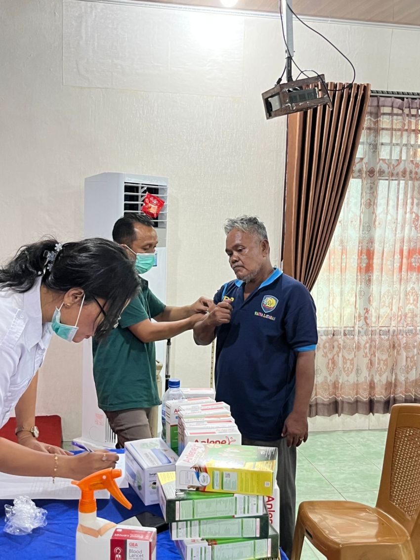 17 WBP Ikuti Posyandu Lansia di Lapas TBA