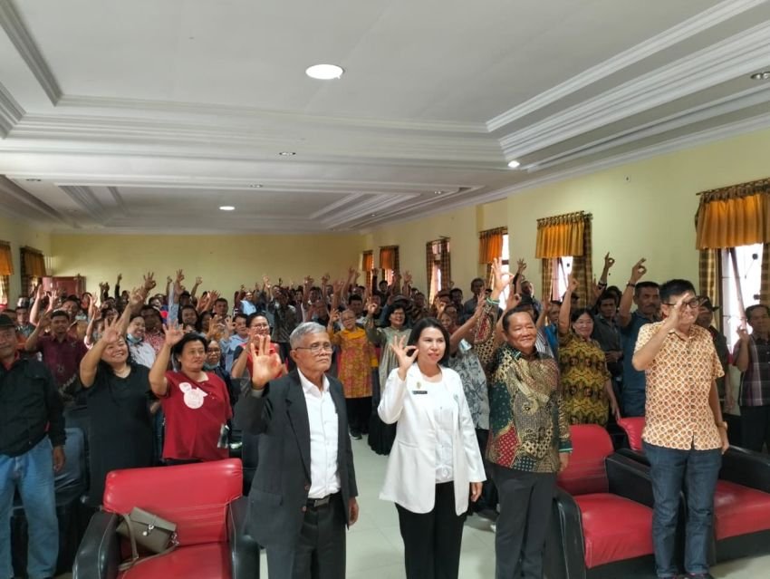 Rapidin Simbolon Gelar Sosialisasi Mewujudkan Masyarakat Sadar HAM Melalui Implementasi P5HAM