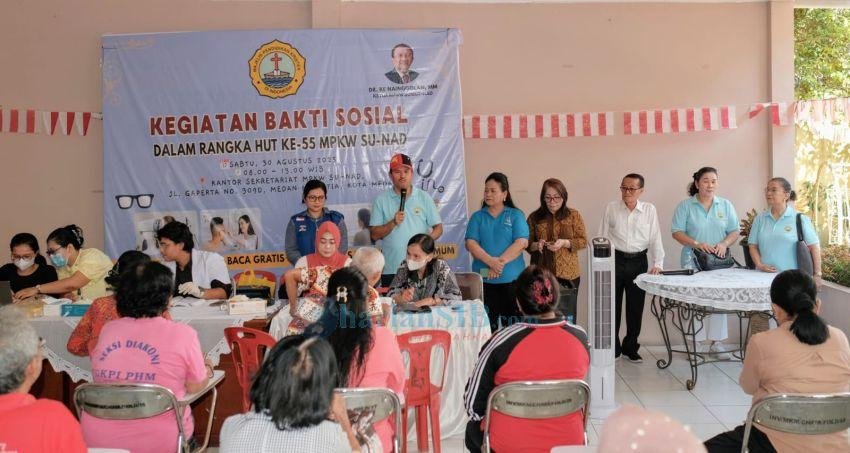 MPKW Sumut-NAD Gelar Bakti Sosial Kesehatan Menyambut HUT ke-55