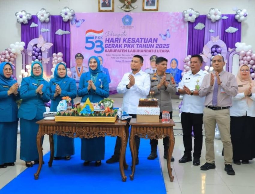 Bupati Labura Harapkan PKK Jadi Penggerak Ekonomi Keluarga dan Masyarakat