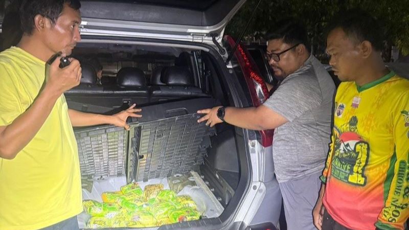 Kurir Narkoba Asal Malaysia Ditangkap, S 60 Kg Sabu Disita