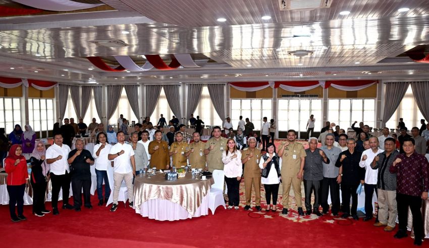 Silaturahmi dengan Pemred se-Sumut, Bobby Nasution Minta OPD Terbuka dengan Wartawan