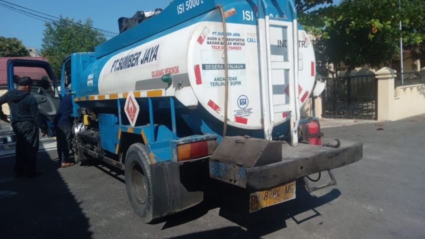 Polres Tanjungbalai Sebut Tangki BBM Solar yang Diamankan Tidak Ditemukan Tindak Pidana