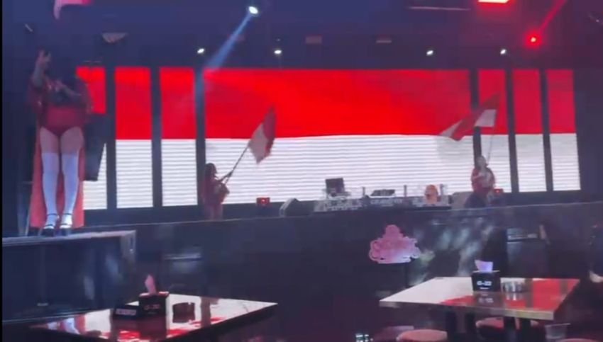 HMI Sumut Kecam Pengibaran Bendera Merah Putih Dilakukan Perempuan "Berpakaian Seksi"