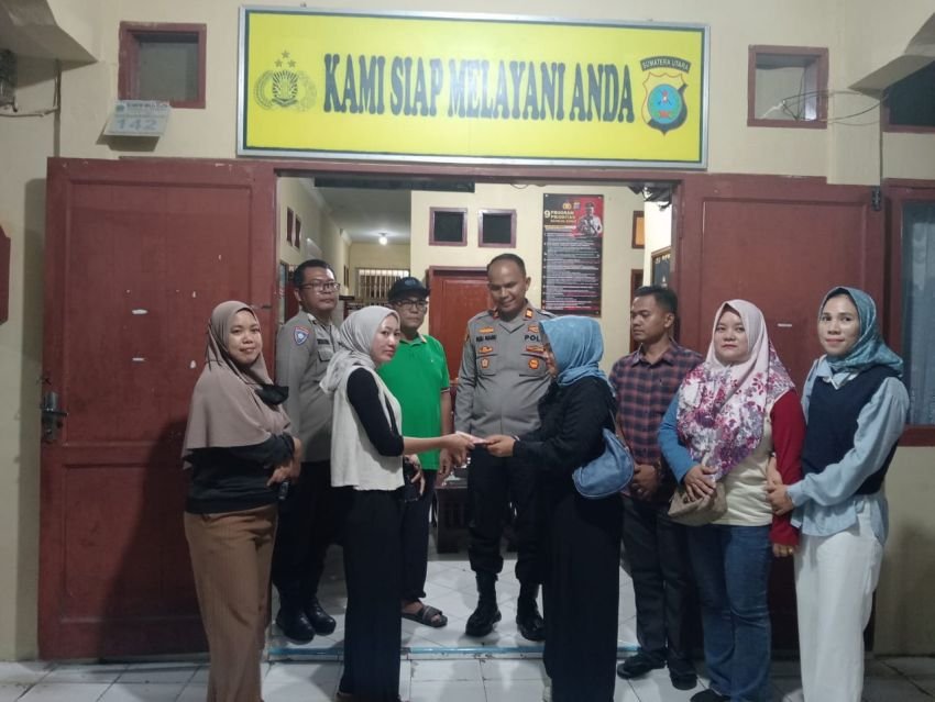 Bhabinkamtibmas Mediasi Perkara Tindak Pidana Penggelapan