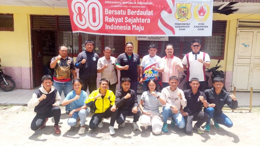 KONI Dairi Apresiasi Atlet PASI Raih 15 Medali di Kejurda Atletik 2025