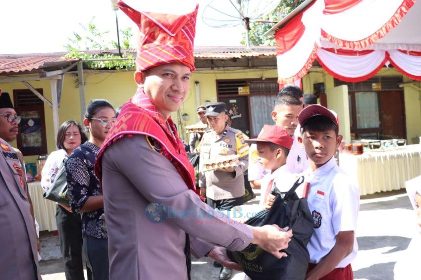 Kunker ke Polsek Tigalingga, Kapolres Dairi Kembali Janjikan Komitmen Berantas Habis Narkoba