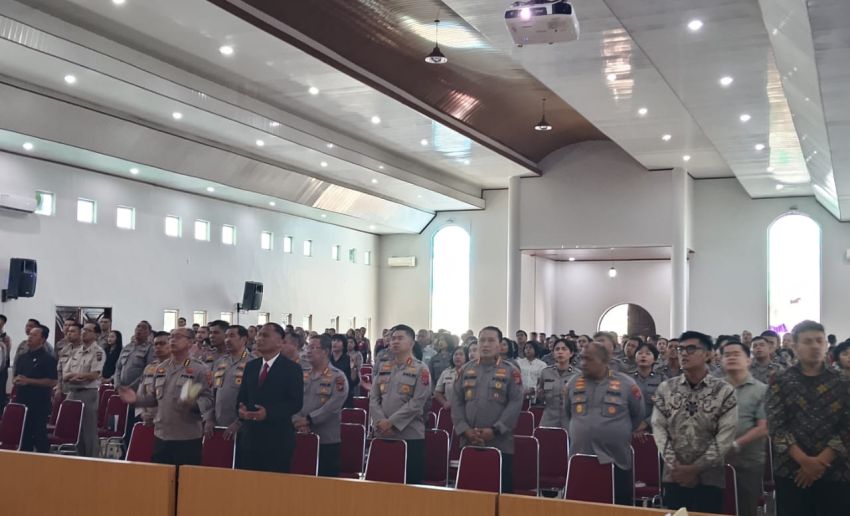 Polda Sumut Gelar Ibadah Oikoumene, Doakan Kedamaian Bangsa