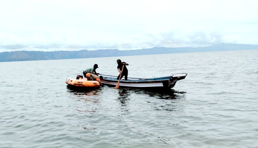 Siwa Nasen Warga Kota Medan Tenggelam di Danau Toba Desa Silalahi 2 Dairi