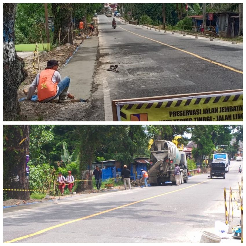 Kementerian PUPR Perlebar Ruas Jalinsum Parapat di Wilayah Tigabalata