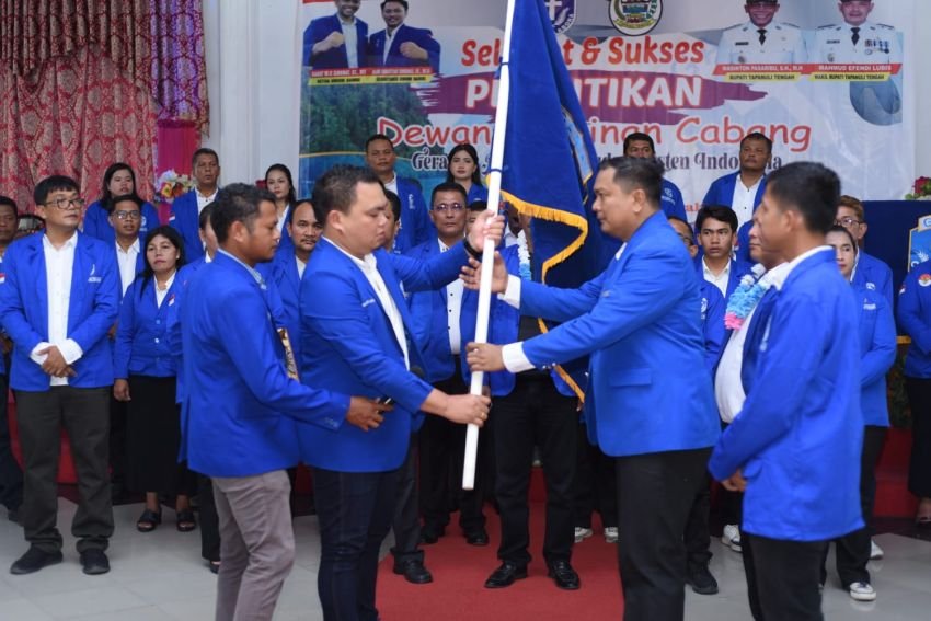 Ericson Maharaja Dilantik Jadi Ketua DPC GAMKI Tapteng