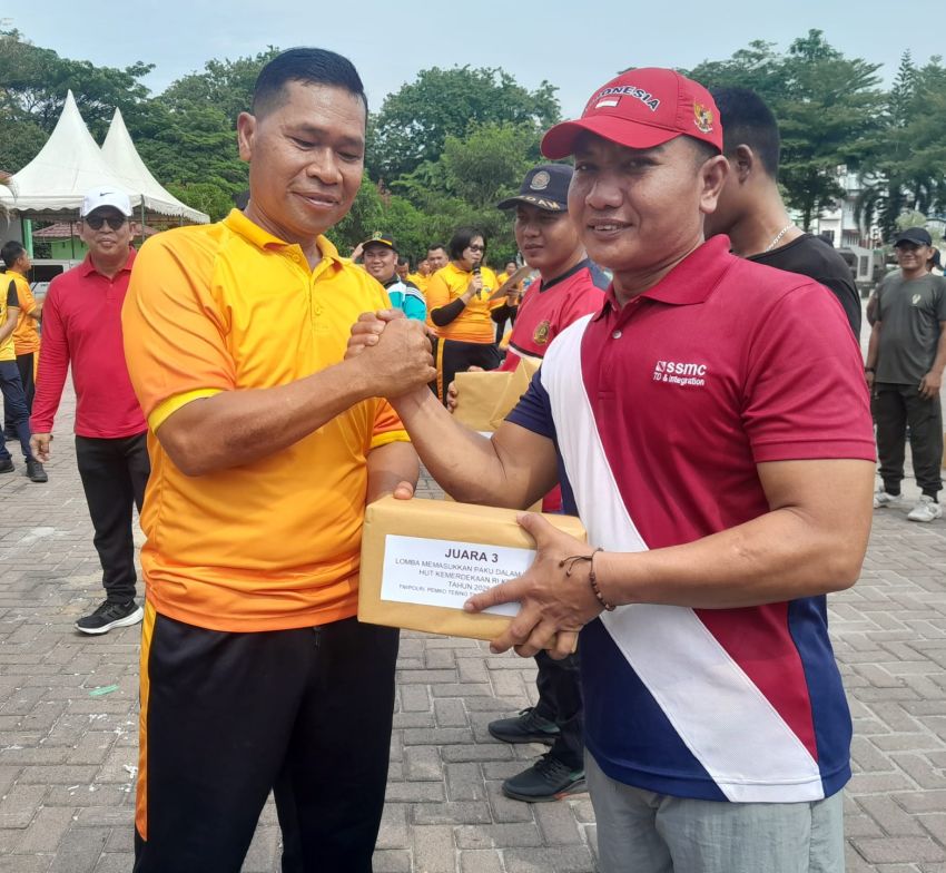 Sambut HUT ke-80 RI, Polres Tebingtinggi Bersama Forkopimda Gelar Berbagai Perlombaan