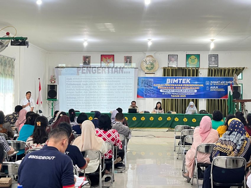 Sat Reskrim Polres Pematangsiantar Edukasi Pelajar Anti Bullying