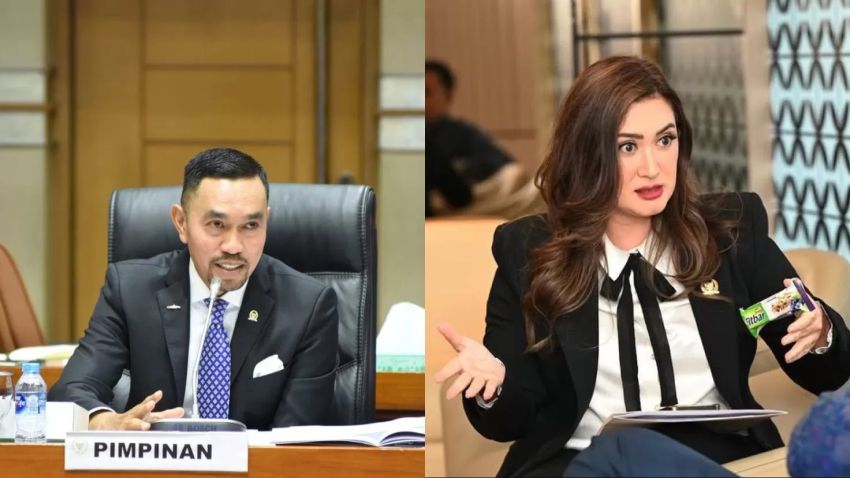 Surat Keputusan DPP NasDem: Ahmad Sahroni dan Nafa Urbach Dicopot dari DPR RI