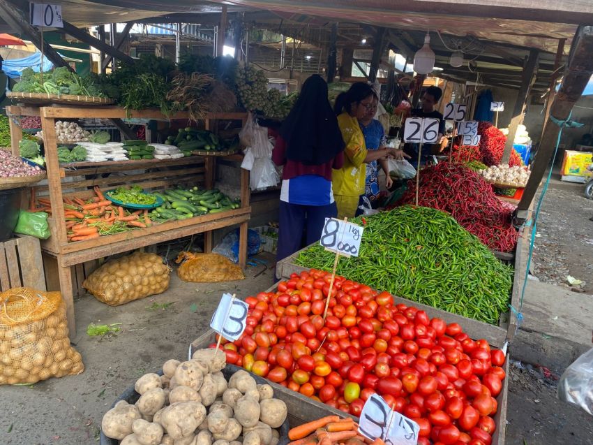 Dalam Sepekan Terakhir, Harga Cabai Bergerak Turun