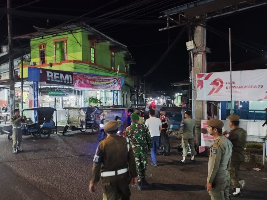 Tak Ada Temuan Aksi Geng Motor dan Balap Liar Saat Patroli Malam Minggu di Sibolga