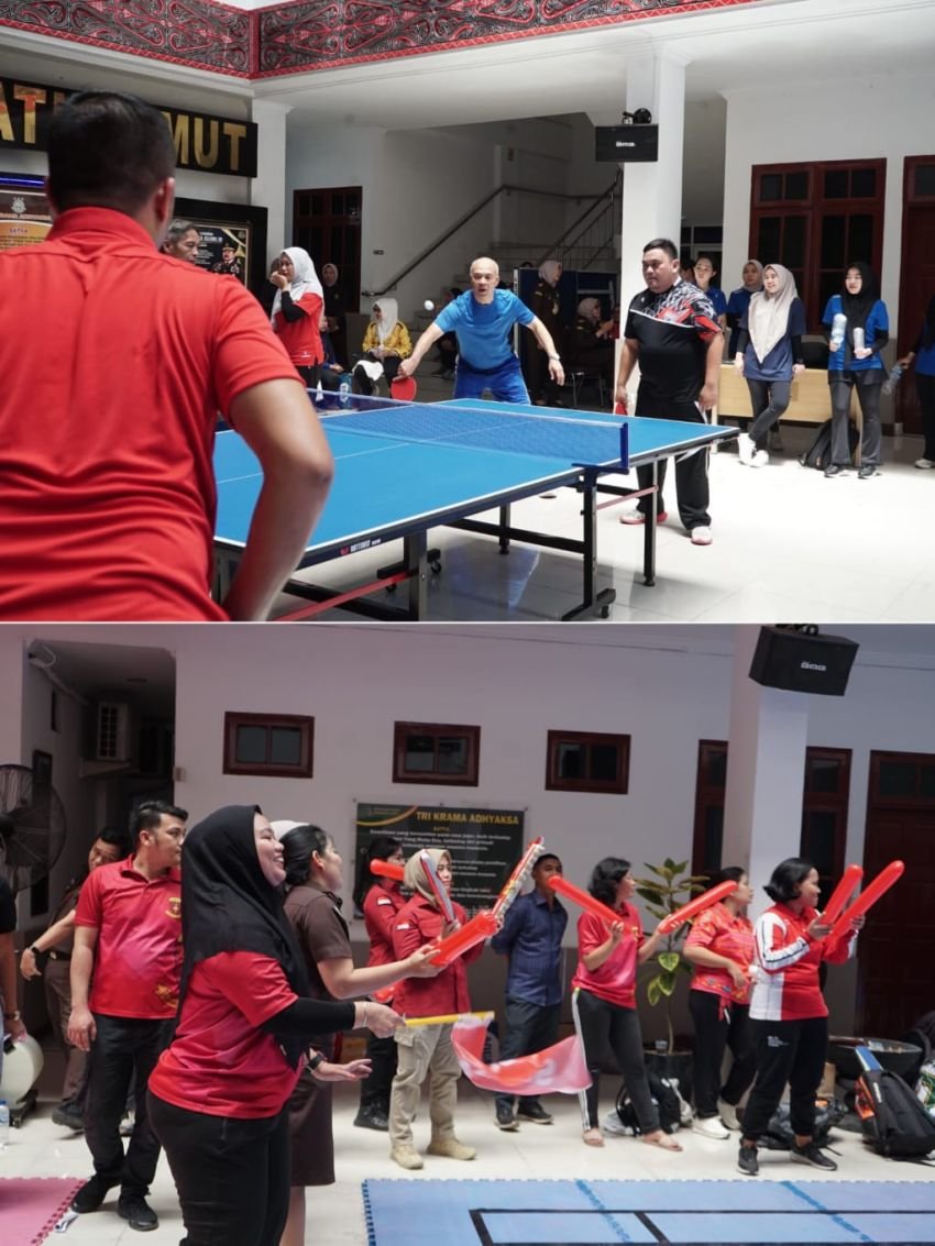 Kejati Sumut Gelar POR Sambut Harlah Kejaksaan RI Ke 80