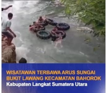 Wisatawan Nyaris Hanyut di Sungai Bahorok, Aksi Heroik Warga Lokal Jadi Penyelamat