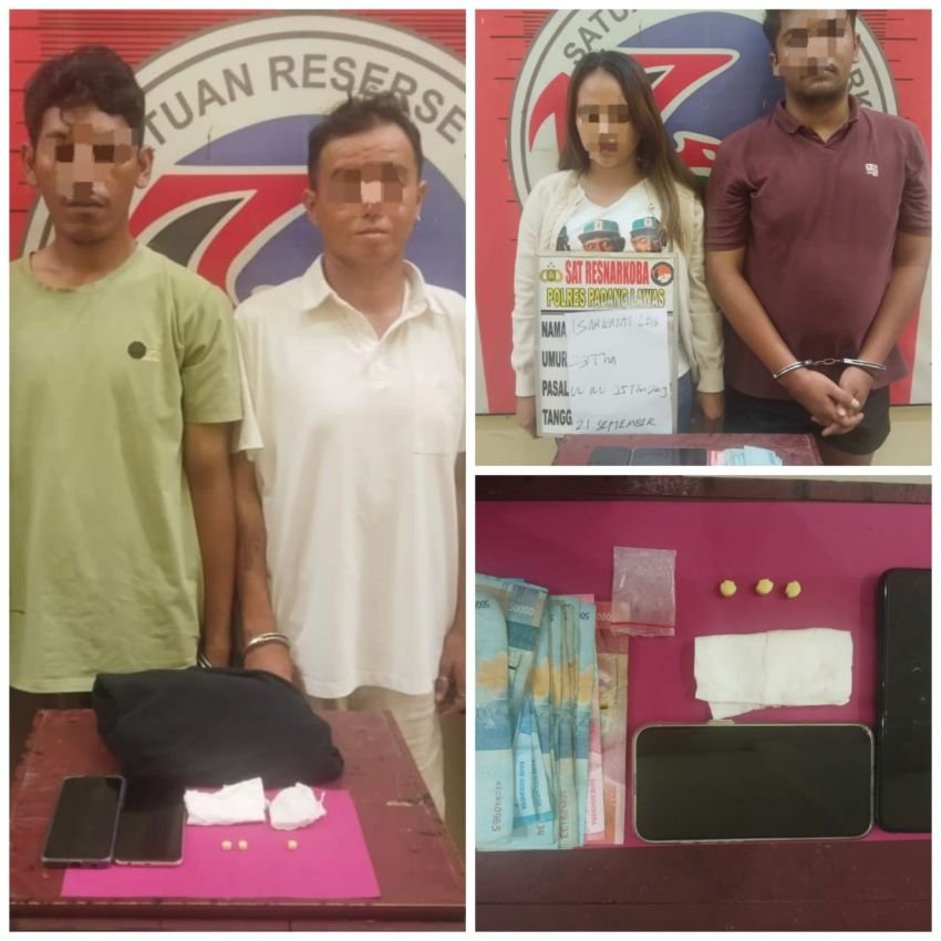 Polres Palas Gerebek Karaoke, 6 Orang Diamankan Terkait Ekstasi