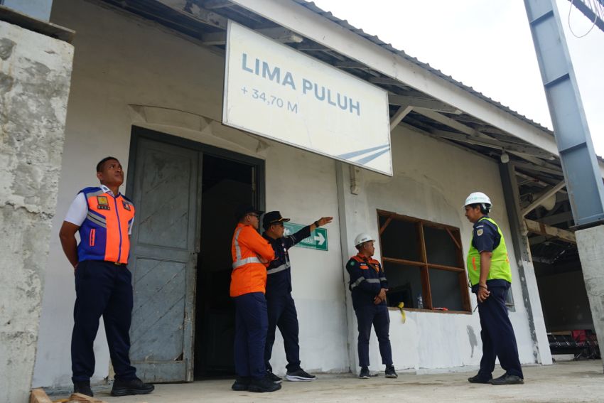 Tingkatkan Pelayanan, KAI Divre I Sumut Tata dan Perluas Stasiun Lima Puluh