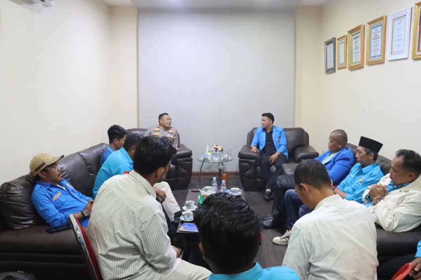 KNPI Tanjungbalai Siap Jadi Mitra Polres Jaga Kondusifitas Kota