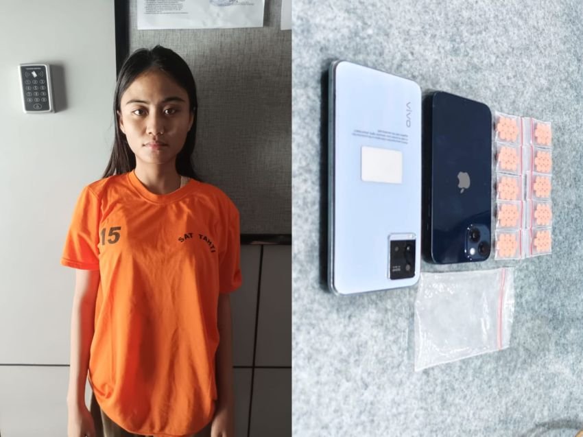 Heboh! Wanita Muda Pengedar Happy Five Ditangkap Polisi di Kos-Kosan Elite Medan