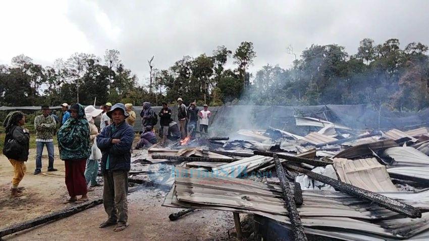 Humas PT GRUTI Laporkan Pengrusakan dan Pembakaran Fasilitas