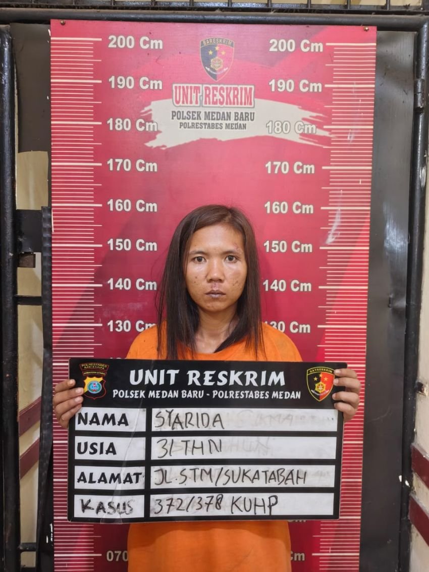 Polisi Ringkus Penumpang Ojol yang Gelapkan HP Driver di Medan