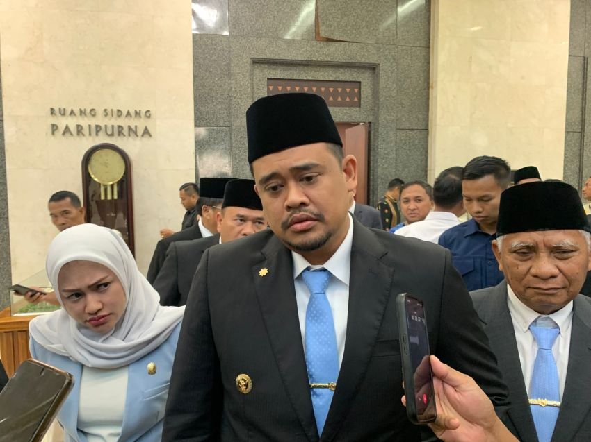Di Paripurna DPRD SU Gubernur Sumut Siap Merevisi Pergub Terkait Tunjangan Perumahan Dewan