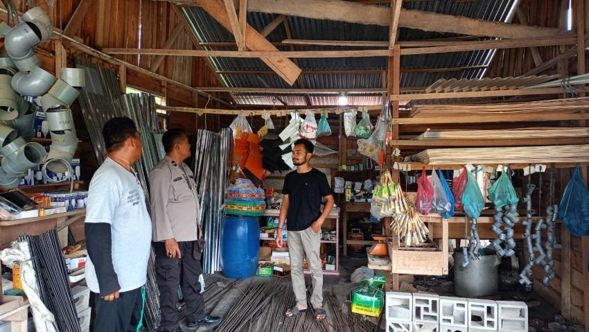 Bhabinkamtibmas Imbau Warga Lapor 110 Bila Terjadi Gangguan Kamtibmas