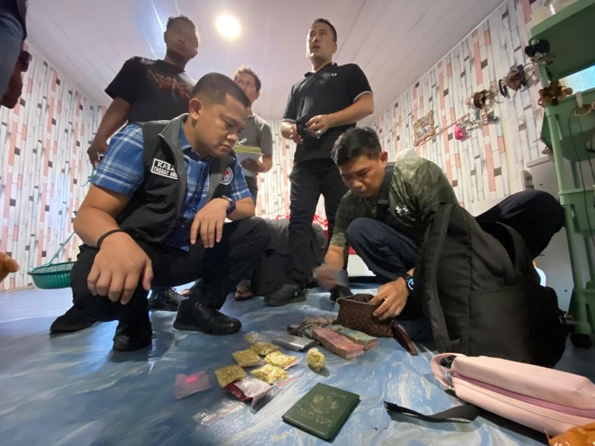 Polrestabes Medan GSN di Kawasan Jalan Mangkubumi, Narkoba dan Uang Puluhan Juta Ditemukan