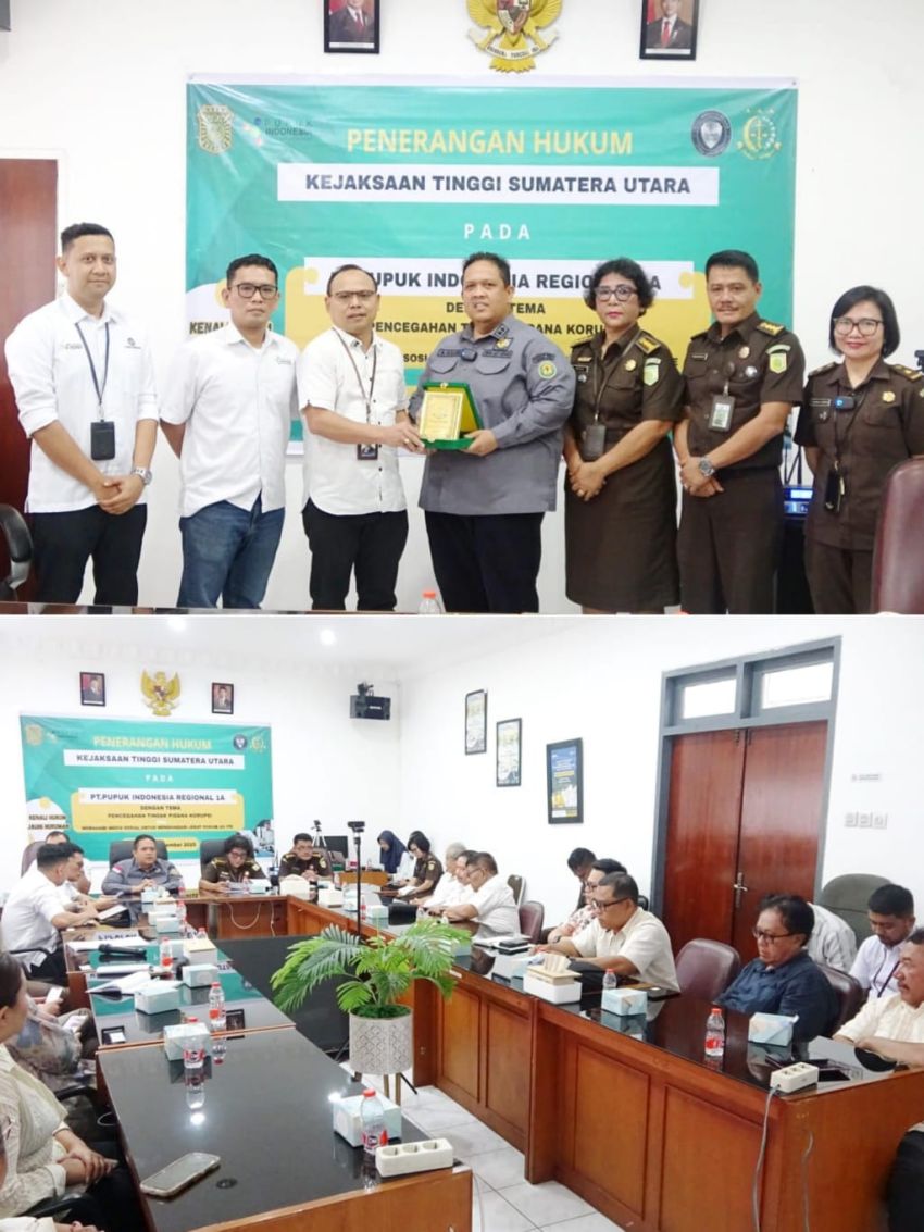 Kejati Sumut Ajak Distributor Pupuk Subsidi Bijak Gunakan Medsos dan Cegah Korupsi