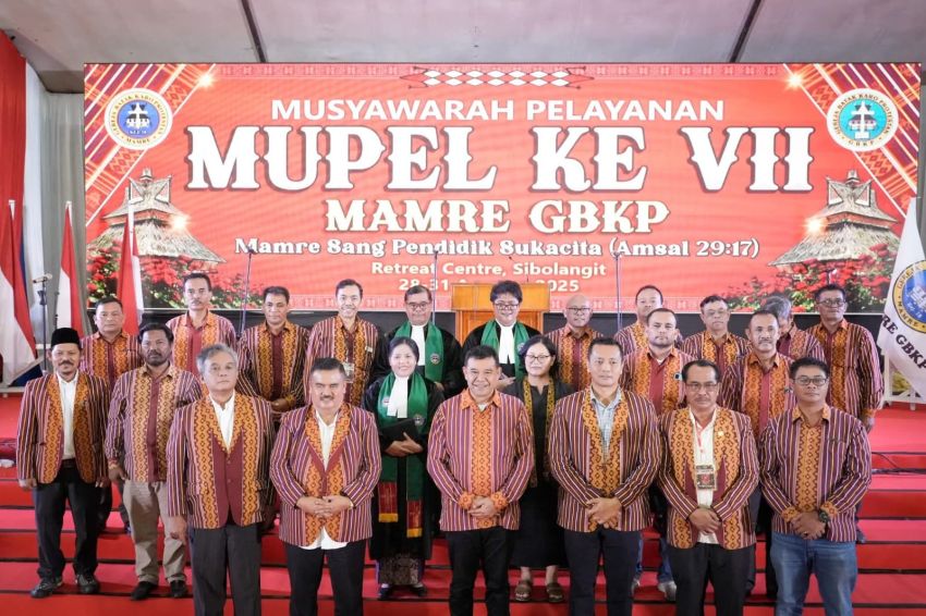 Pt Edy Suranta Bukit Terpilih Kembali Jadi Ketua Umum Mamre GBKP 2025-2030