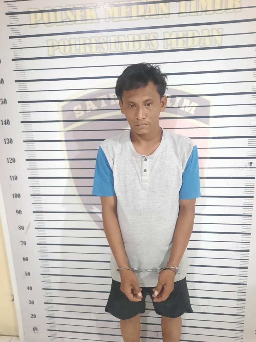 Pelaku Penganiayaan Driver Ojol Diringkus Polsek Medan Timur