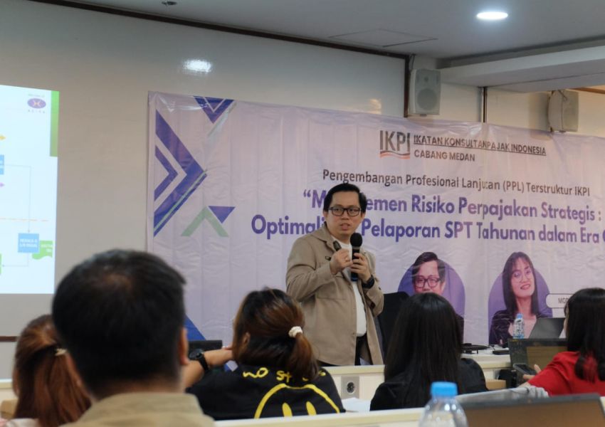 IKPI Medan Gelar PPL, Bahas Risiko Pajak di Era CTAS