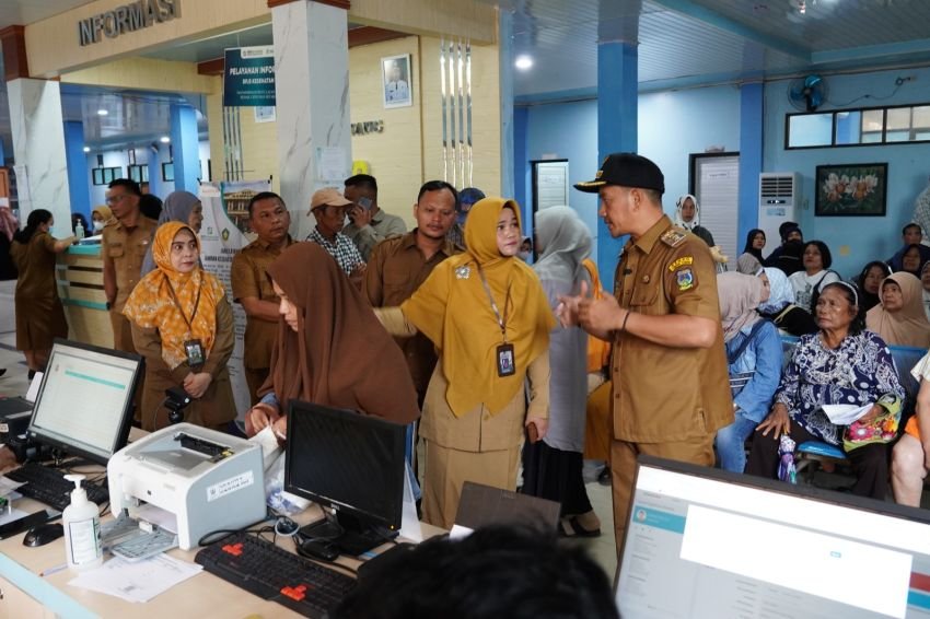 Wali Kota Tebingtinggi Sidak ke RSUD Kumpulan Pane: Tekankan Disiplin ASN dan Pelayanan Tanpa Penolakan Pasien