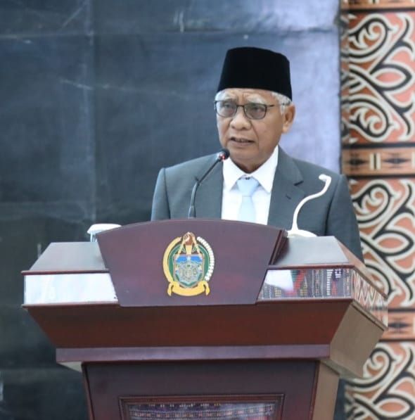 Gubernur Sumut Jawab Pemandangan Umum Fraksi-fraksi DPRD SU Terhadap P-APBD 2025