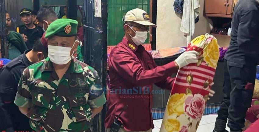 Lapas Labuhan Ruku Gandeng TNI dan Polri Gelar Razia Kamar Hunian